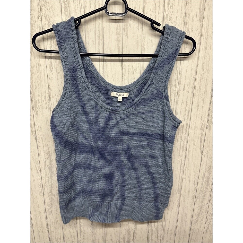 Womens Size S Madewell Sweater Tank Tie Dye EUC - Picture 4 of 7
